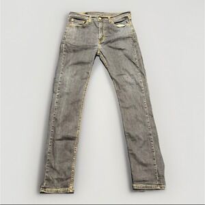 Levis 510 Skinny Fit Indie Rocker Street Jeans Mens 32x32 Dark Wash Blue Denim